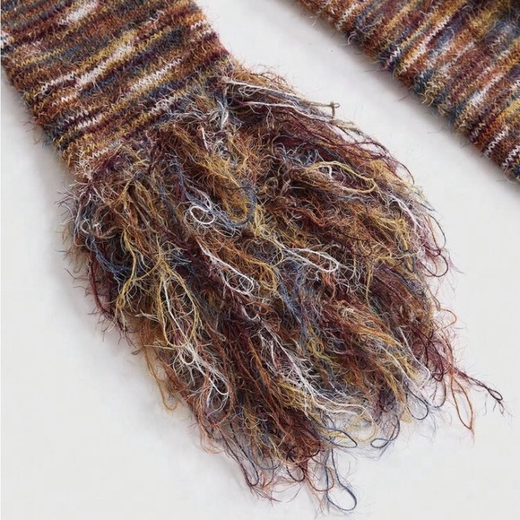 Multicolor Fringe Cardigan Jacket - Picture 3 of 4